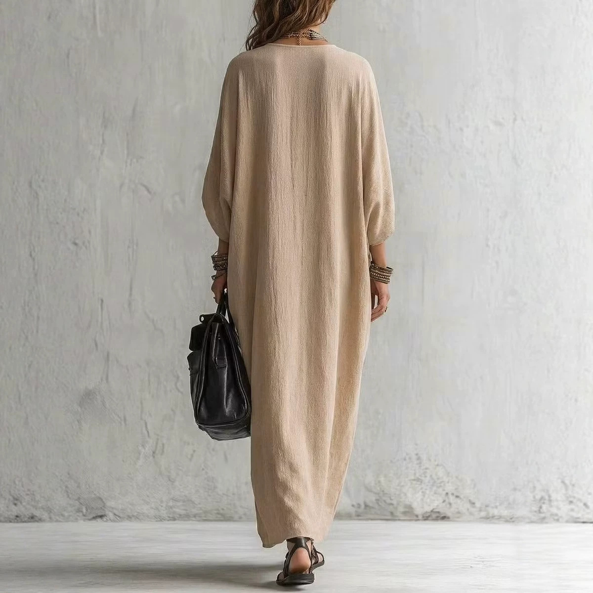 Women Boho Embroidered Kaftan  - đánh giá và giá Cover Up Kaftan