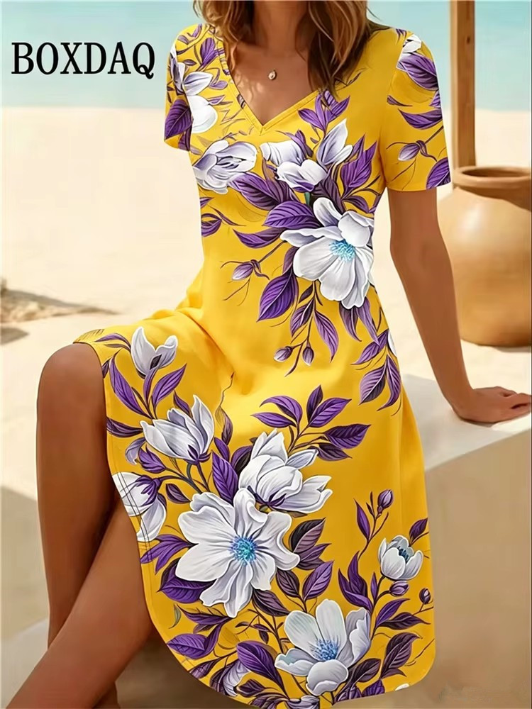 6XL Plus Size Women Dresses Su - đánh giá và giá Romper Floral Print