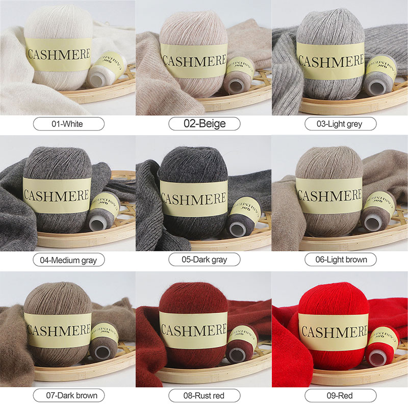 QJH 50+20g Cashmere Yarn Knitt - đánh giá và giá Crochet Bag Raffia