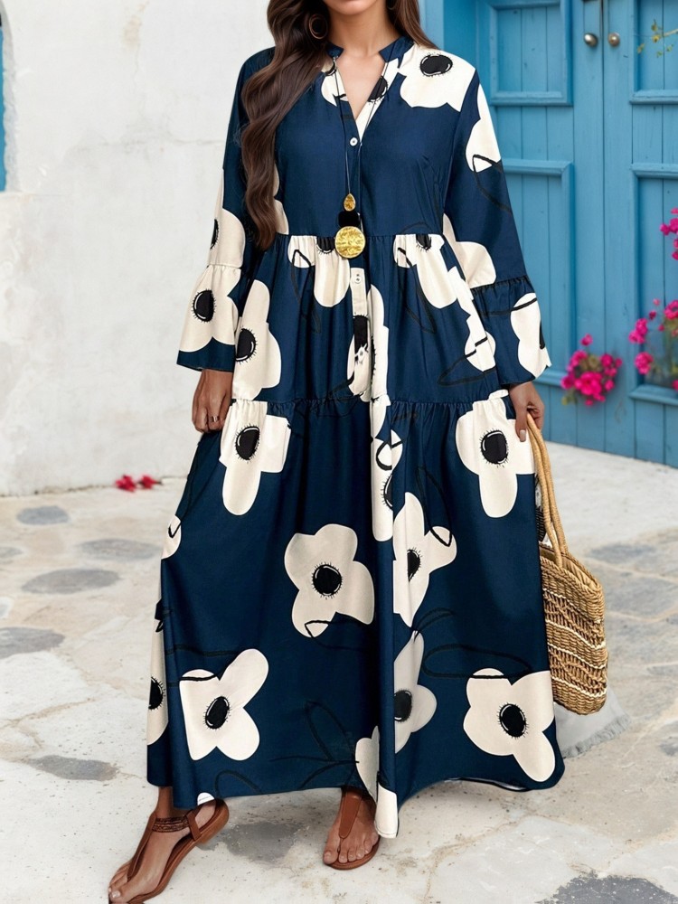 XL-4XL Plus Size Clothes Dress - đánh giá và giá Midi Skirt Floral