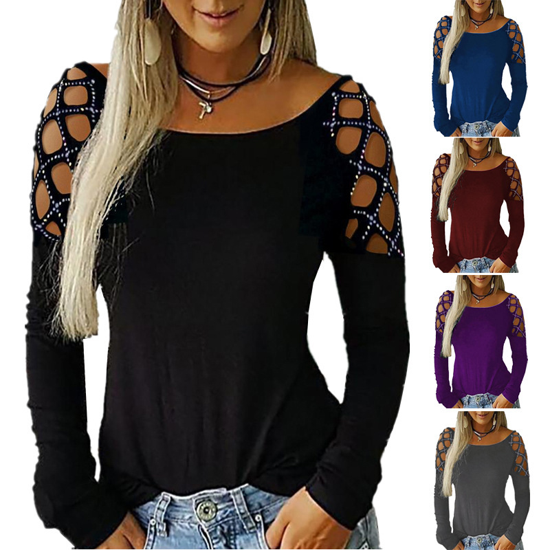 Women Off Shoulder Long Sleeve - đánh giá và giá Blouse Off Shoulder